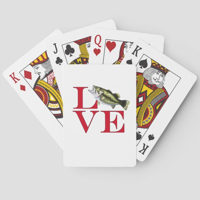 Jeu De Cartes I Love Bass (dos)
