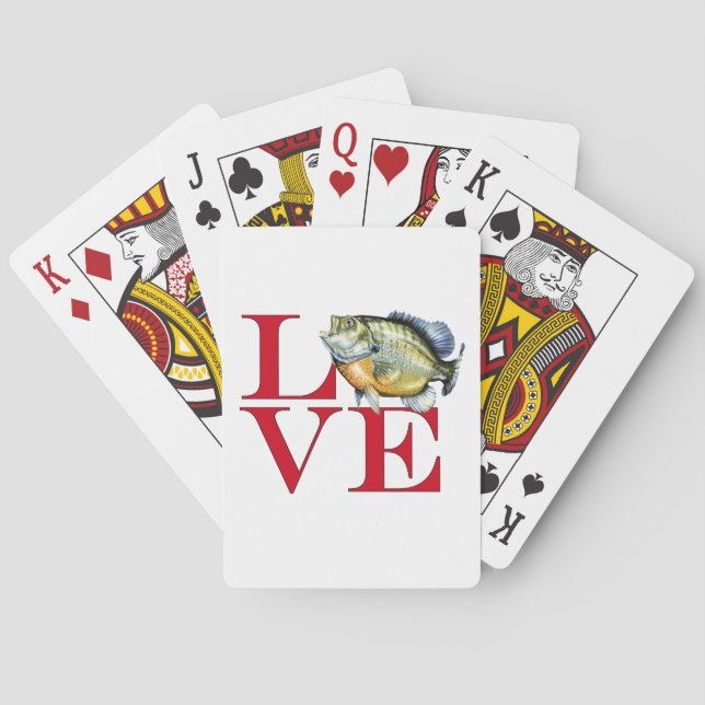 Jeu De Cartes I Love Panfish (dos)