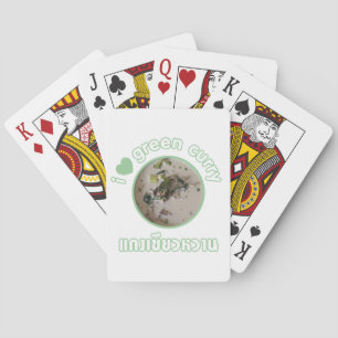Jeu De Cartes I Love Thai Green Curry ... Restauration de rue en