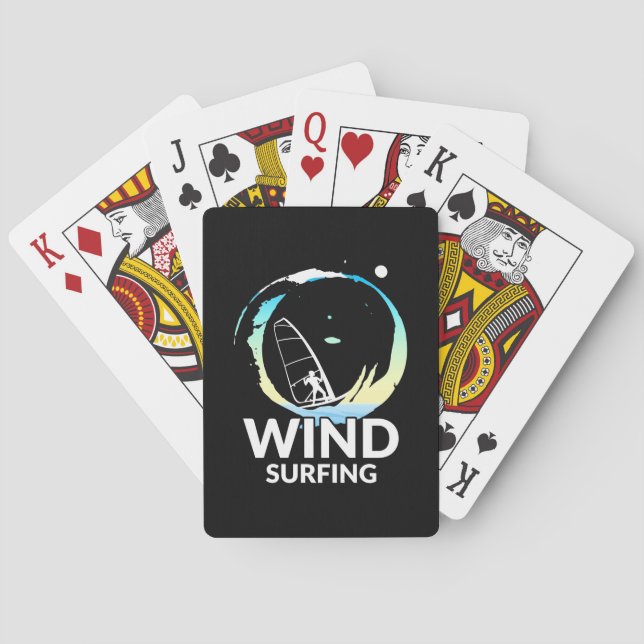 Jeu De Cartes I Love Windsurf (dos)
