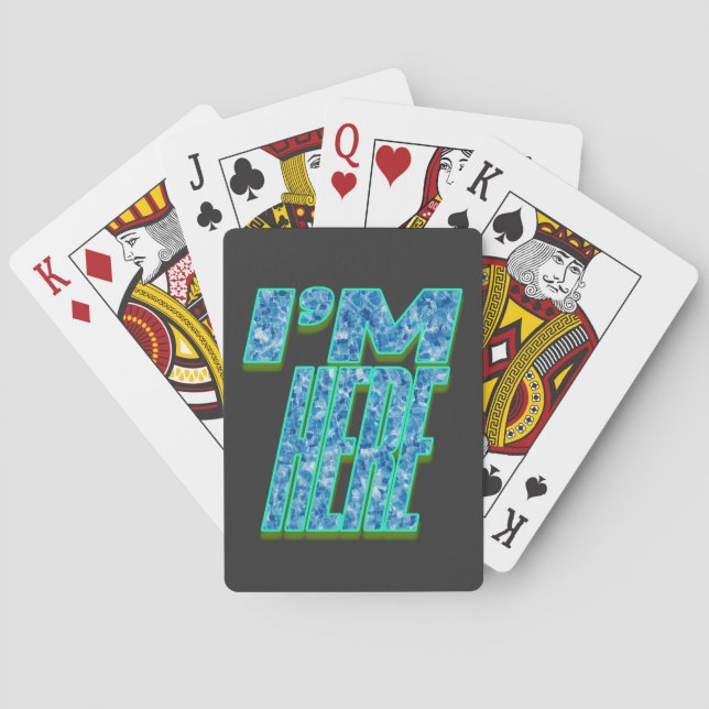 Jeu De Cartes I’m Here (dos)