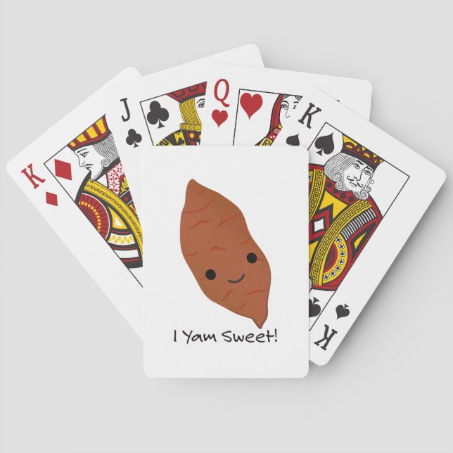 Jeu De Cartes I Yam Sweet Cute kawaii Sweet Potato (dos)