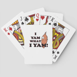 Jeu De Cartes I Yam What I Yam - Classic Funny Meme