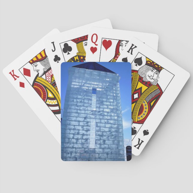 Jeu De Cartes Ice Palace at Carnaval de Québec, Canada (dos)