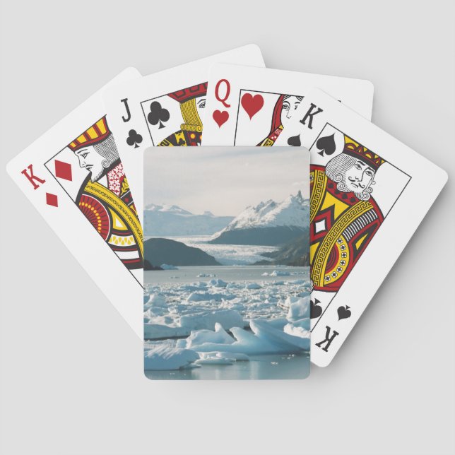 Jeu De Cartes Icebergs glaciaires (dos)