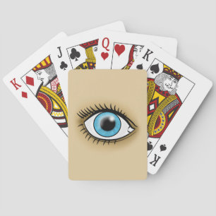 Jeu De Cartes icône d'œil bleu