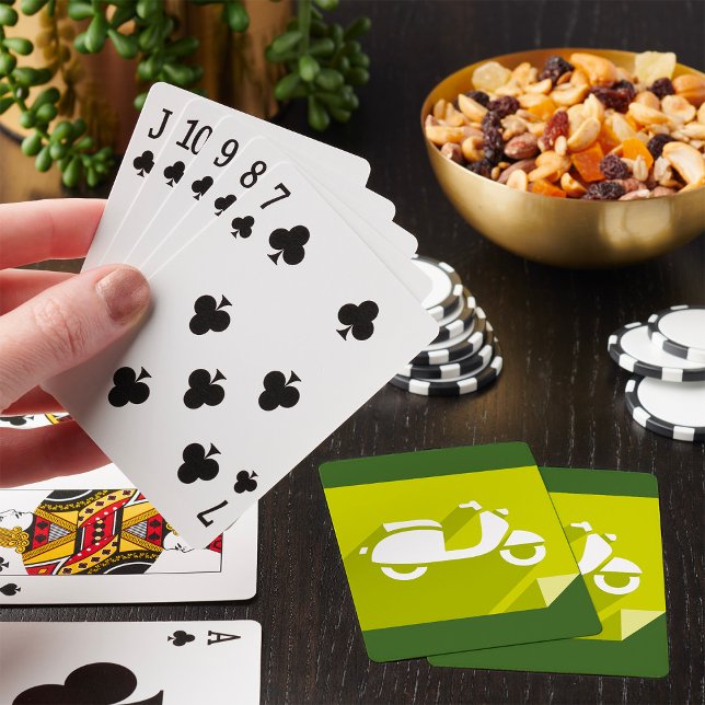 Jeu De Cartes Icône Scooter Lecture Cartes (Créateur téléchargé)