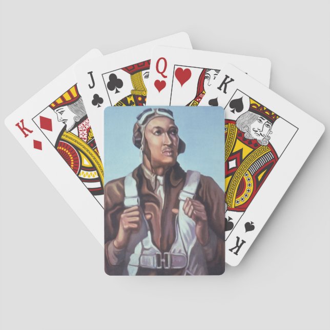 Jeu De Cartes Icônes de l'histoire noire : Aviateurs de la Secon (dos)