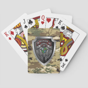 Jeu De Cartes Iconic 75th Ranger Regiment