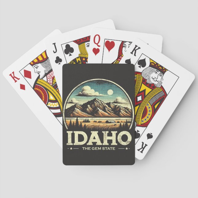 Jeu De Cartes Idaho (dos)