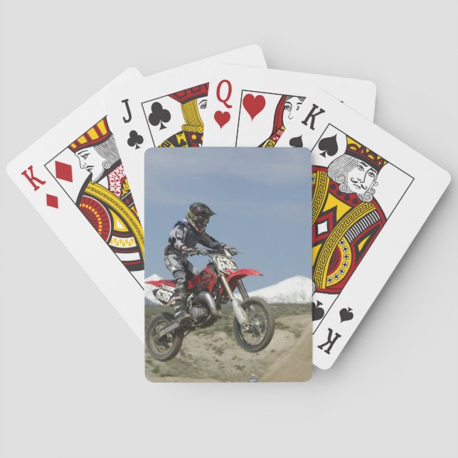 Jeu De Cartes Idaho, Course de motocross, Course de moto (dos)