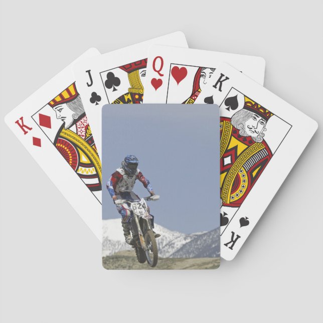 Jeu De Cartes Idaho, Course de motocross, Course de moto (dos)