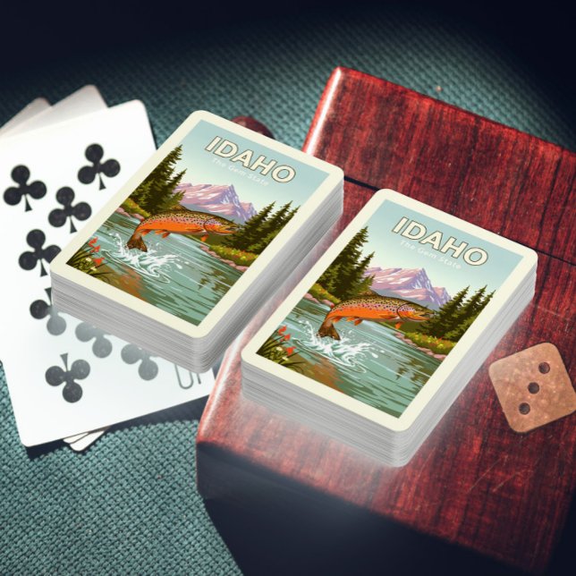 Jeu De Cartes Idaho vintage (Créateur téléchargé)