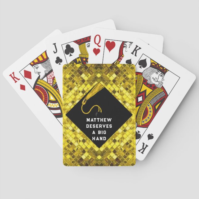 Jeu De Cartes Idées de fête de fin d'études (dos)