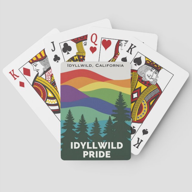 Jeu De Cartes Idyllwild Fierté Jouer des cartes (dos)