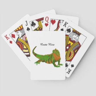 Jeu De Cartes Iguane du Costa Rica