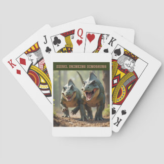 Jeu De Cartes Iguanodons plaisantant