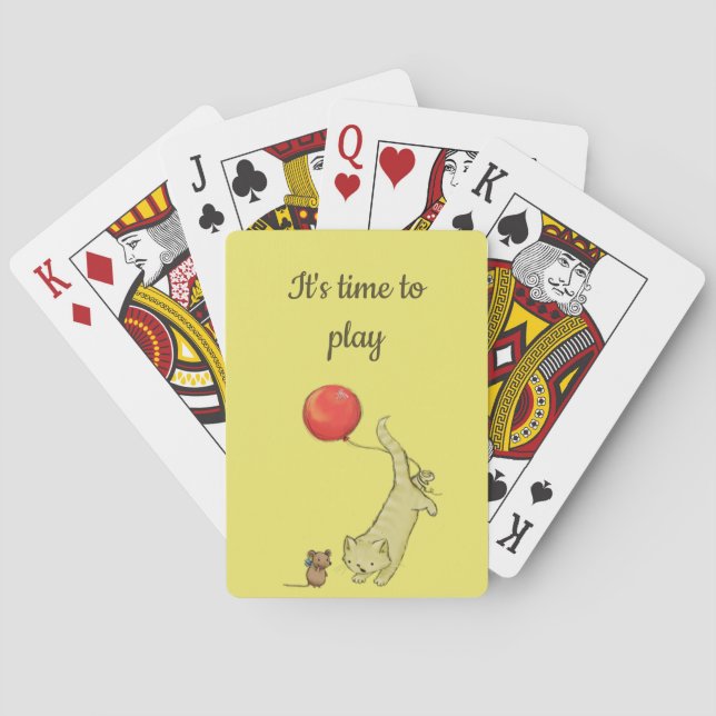 Jeu De Cartes Il est temps de jouer   (dos)