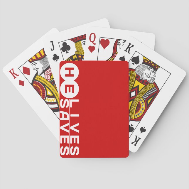 Jeu De Cartes Il Vit Qu'Il Sauve (dos)