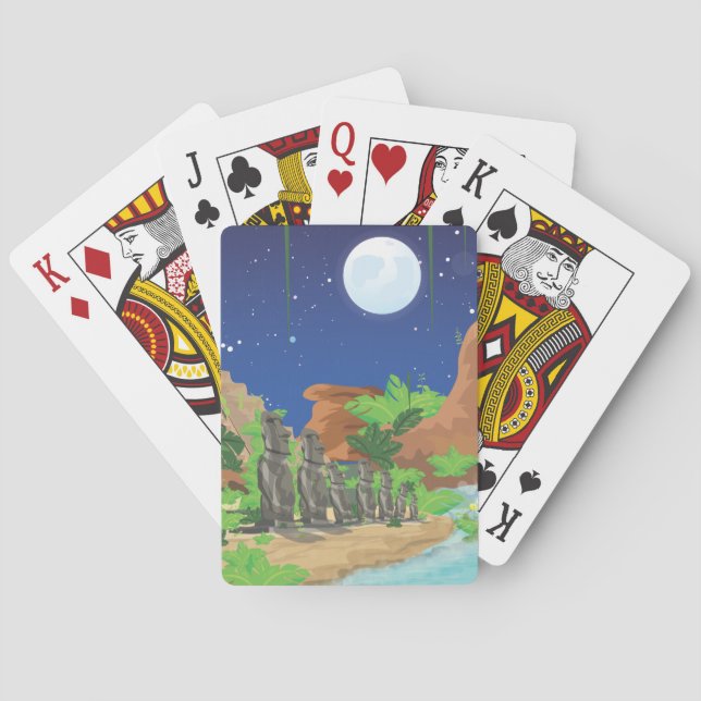 Jeu De Cartes Île tropicale (dos)