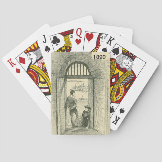 Jeu De Cartes Île vintage Mackinac 1890