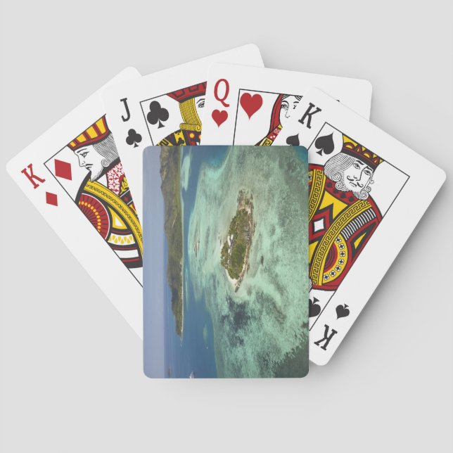 Jeu De Cartes Île Wadigi, îles Mamanuca, Fidji (dos)