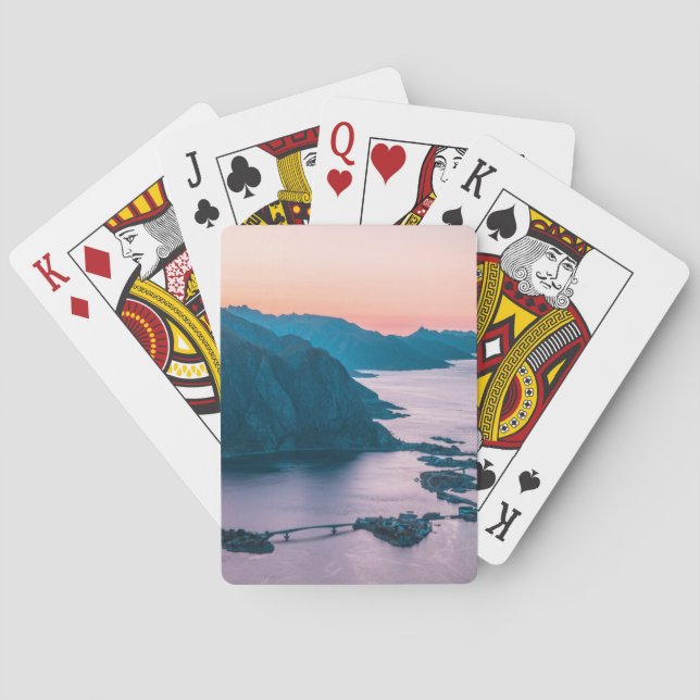 Jeu De Cartes Iles Lofoten Norvège (dos)