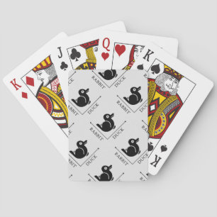 Jeu De Cartes Illusion de lapin de canard