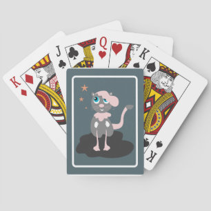 Jeu De Cartes Illustration de chat pour enfants Chaton de dessin