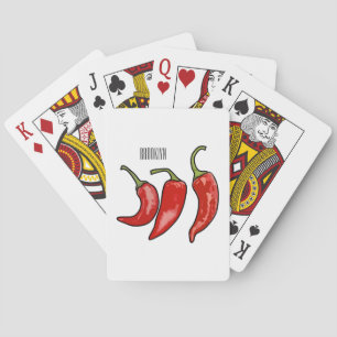 Jeu De Cartes Illustration de chili