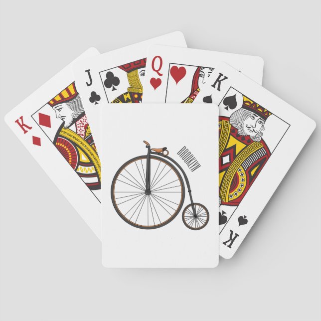 Jeu De Cartes Illustration de dessin animé à grande roue (dos)
