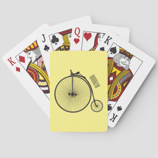 Jeu De Cartes Illustration de dessin animé à grande roue (dos)