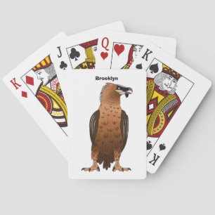 Jeu De Cartes Illustration de dessin animé autour du vautour