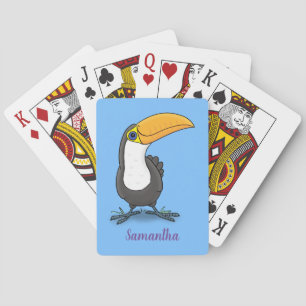 Jeu De Cartes Illustration de dessin humoristique du toucan joye