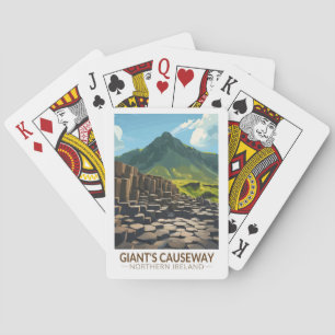 Jeu De Cartes Illustration de Giant's Causeway Northern Ireland