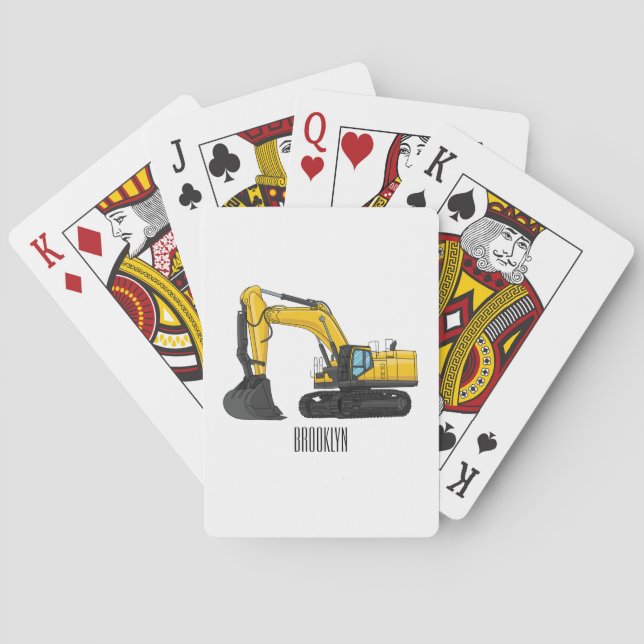 Jeu De Cartes Illustration de la pelle Crawler (dos)