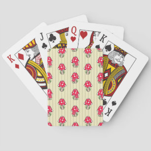 Jeu De Cartes Illustration de petit champignon