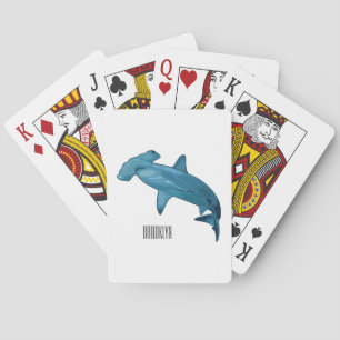 Jeu De Cartes Illustration de requin marteau