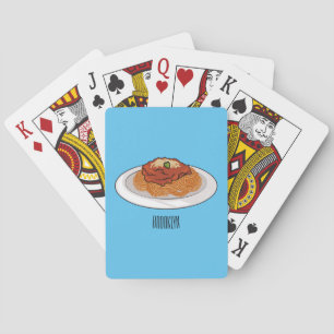 Jeu De Cartes Illustration de Spaghetti