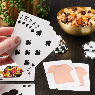 Jeu De Cartes Illustration de tee-shirt pêche minimaliste
