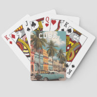 Illustration de voyage vintage Cuba