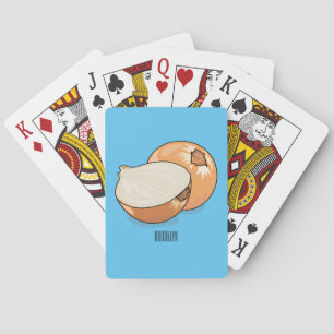 Jeu De Cartes Illustration d'oignon