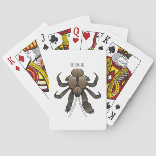 Jeu De Cartes Illustration du crabe de coco