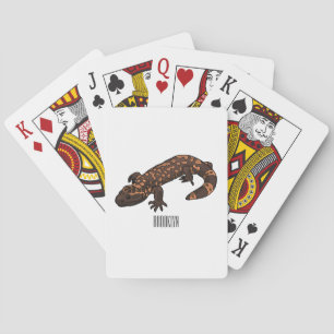 Jeu De Cartes Illustration du monstre Gila
