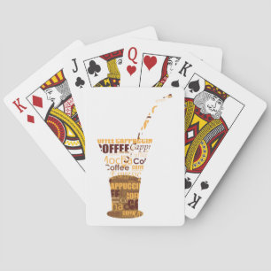 Jeu De Cartes Illustration moderne du café