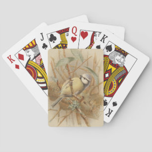 Jeu De Cartes Illustration vintage de Bluetit