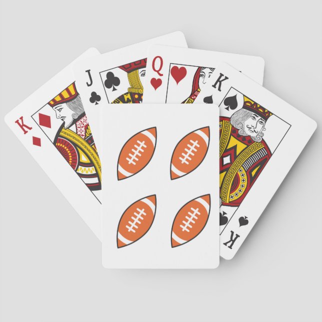 Jeu De Cartes Illustrations de football américain (dos)