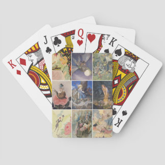 Jeu De Cartes Illustrations vintages d'Art Fairy