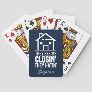 Jeu De Cartes Ils me voient conclure Agent immobilier personnali