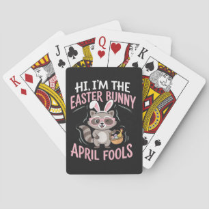 Jeu De Cartes Im Easter Bunny Poisson d'avril